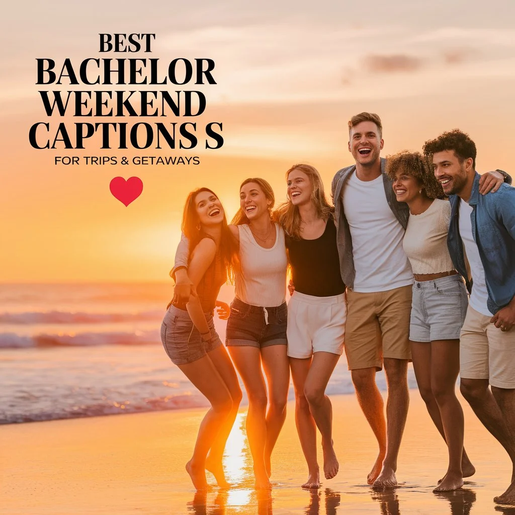 Best Bachelor Weekend Captions for Trips & Getaways