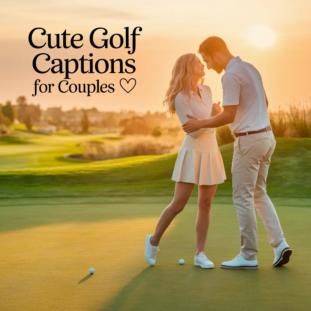 Cute Golf Captions for Couples