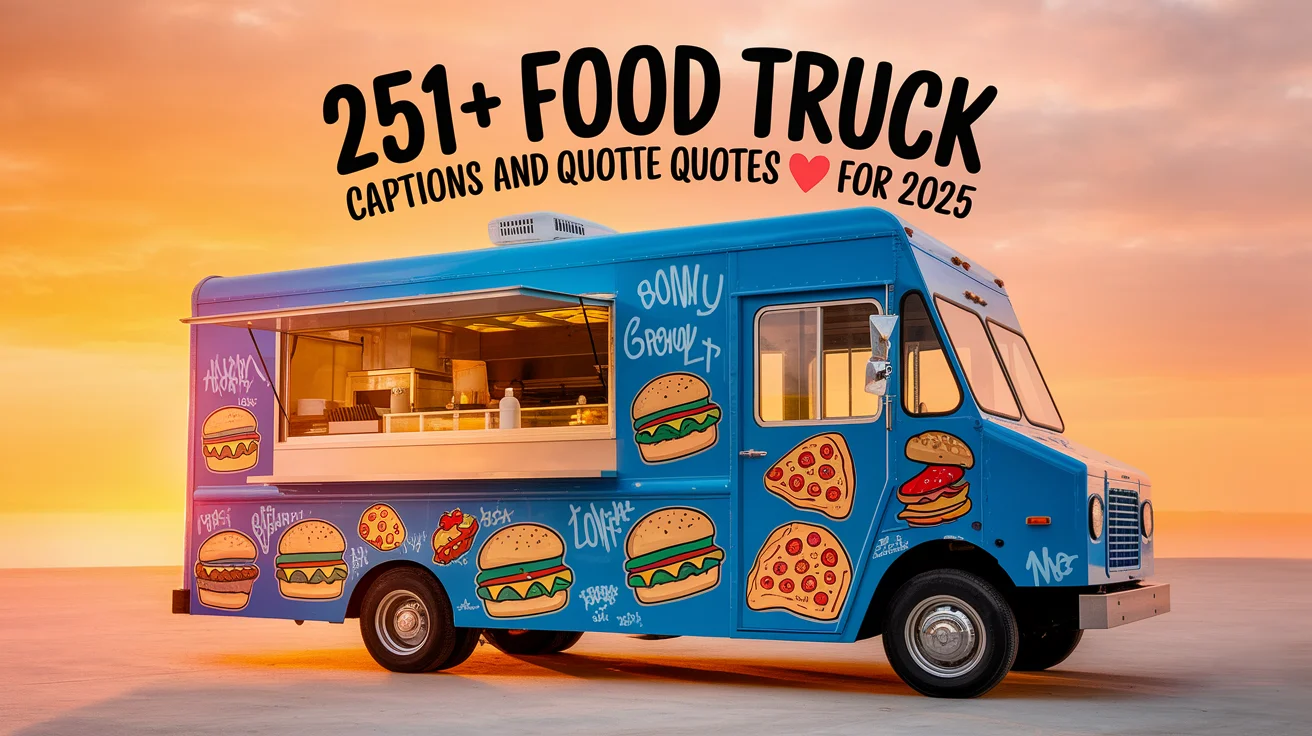 Food Truck Captions And Quotes For Instagram