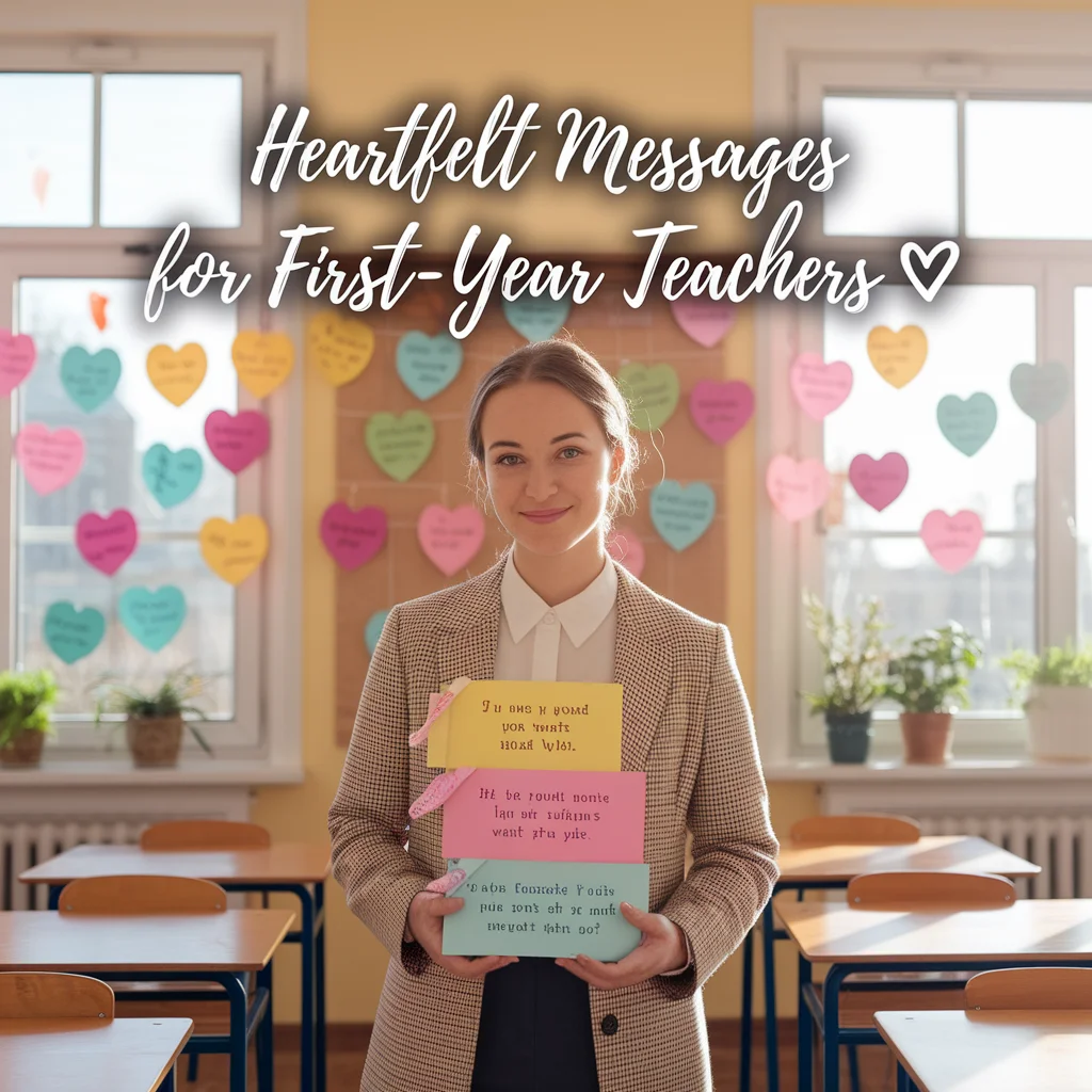 Heartfelt Messages For First-Year Teachers