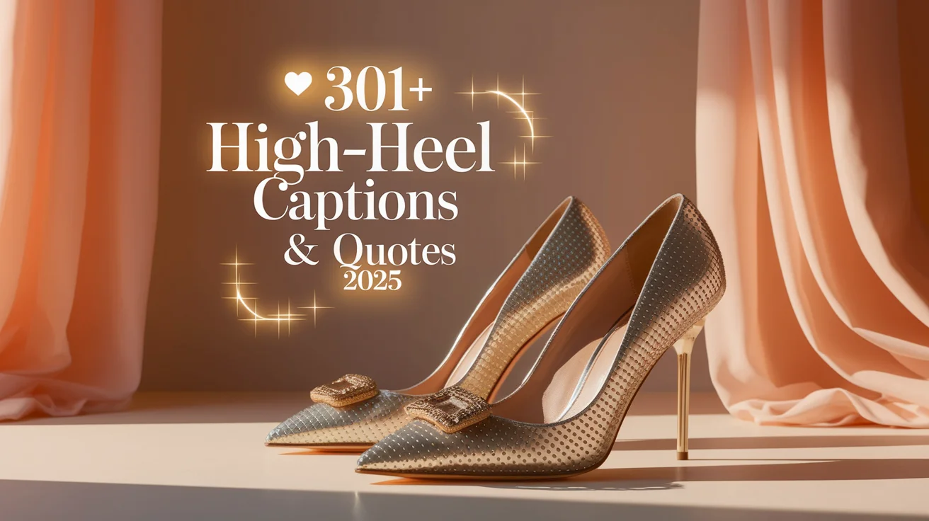 High-Heel Captions & Quotes