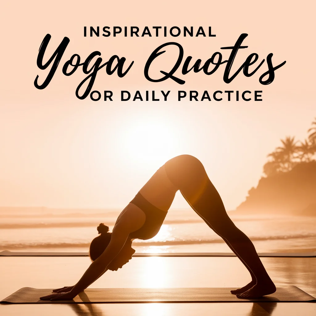 Inspirational Yoga Quotes for Daily Practice