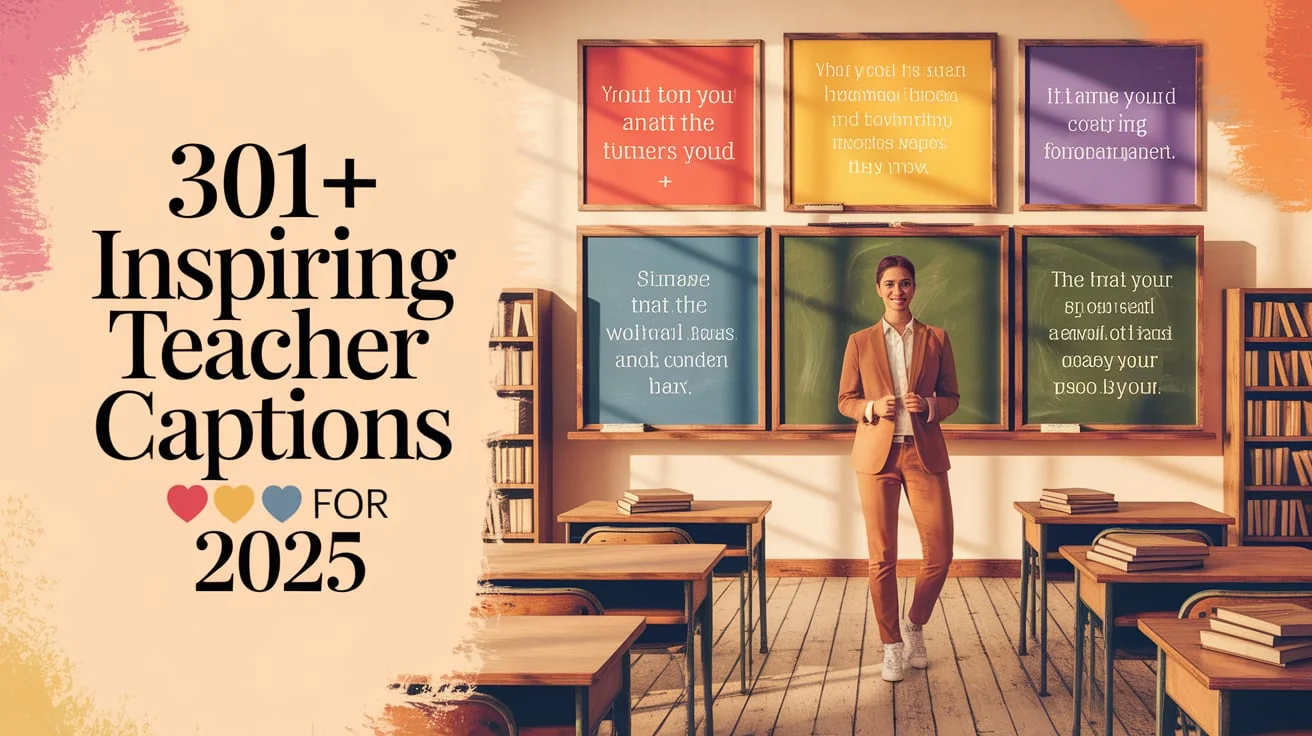 Inspiring Teacher Captions