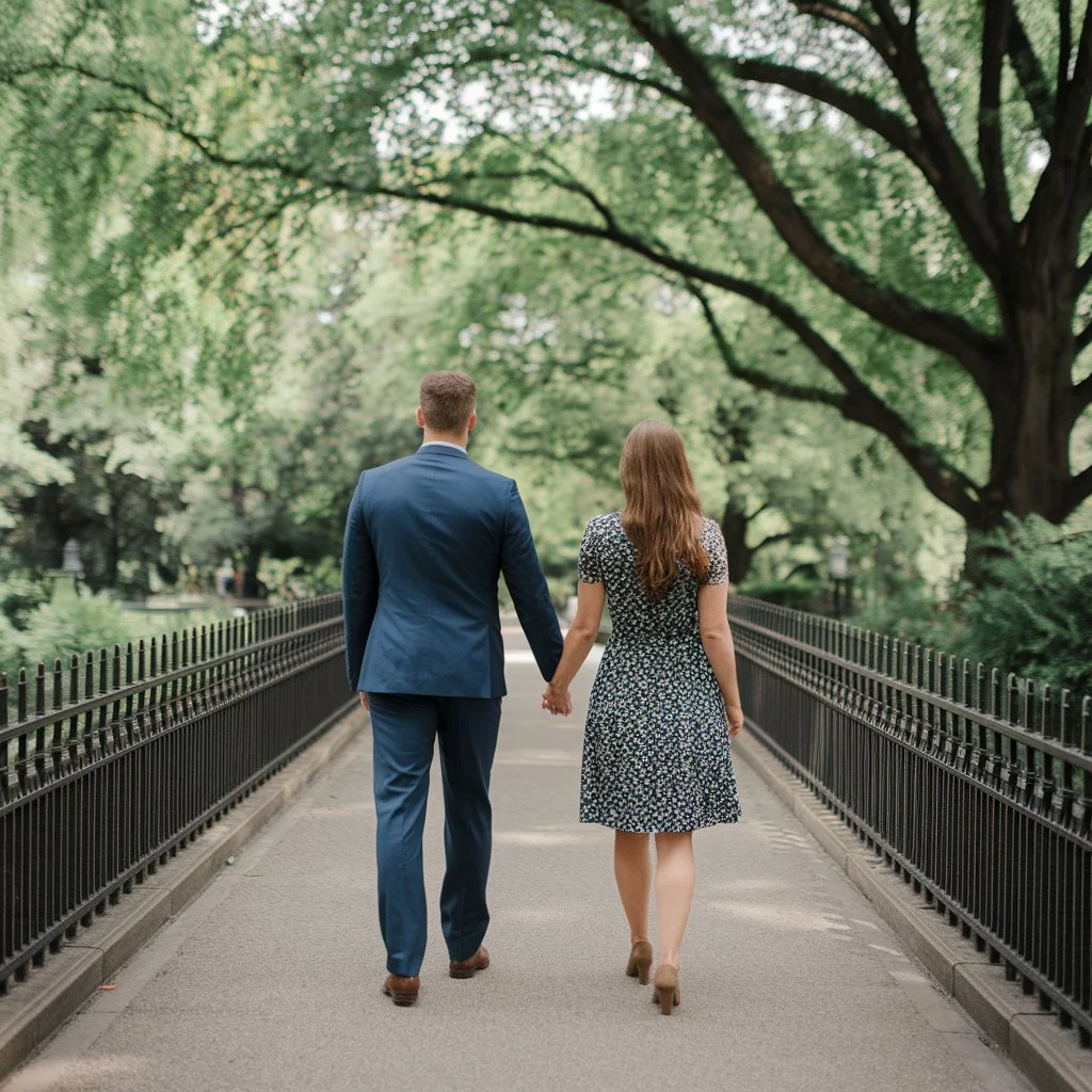 Romantic Central Park Captions