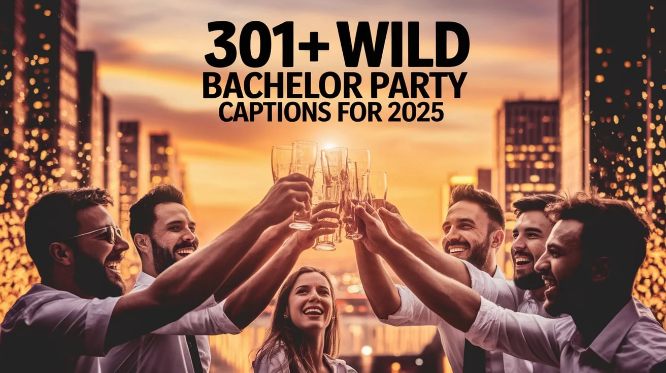 Wild Bachelor Party Captions