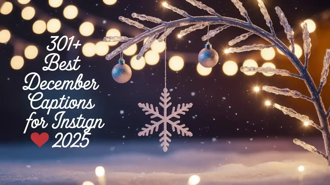 Best December Captions for Instagram