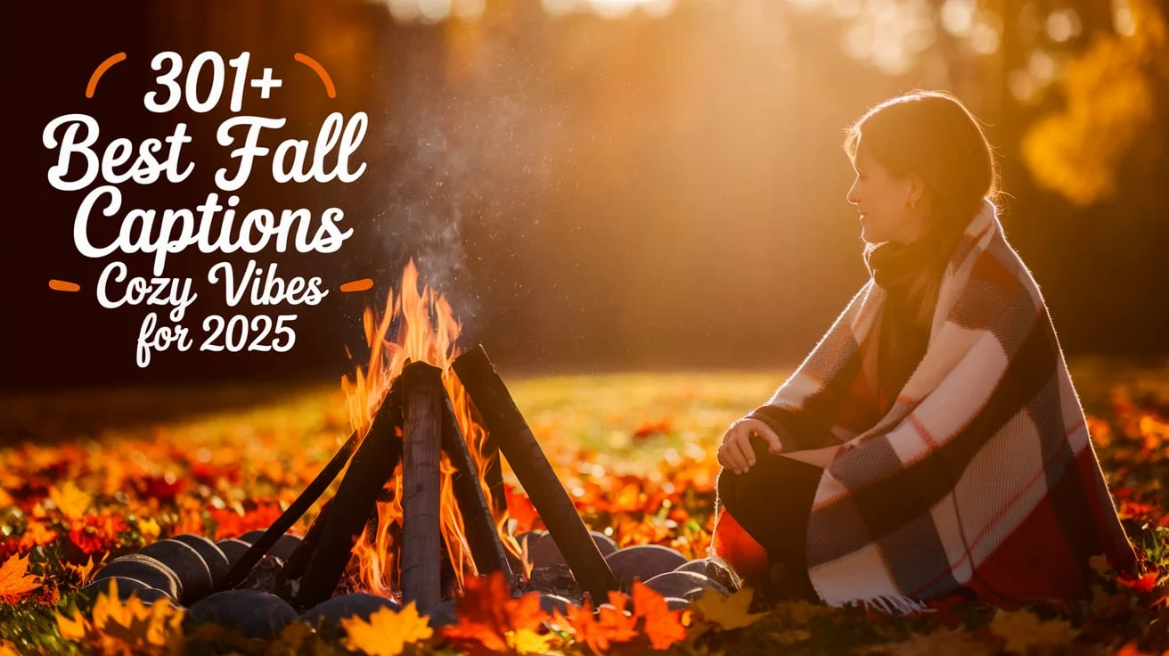 Best Fall Captions Cozy Vibes