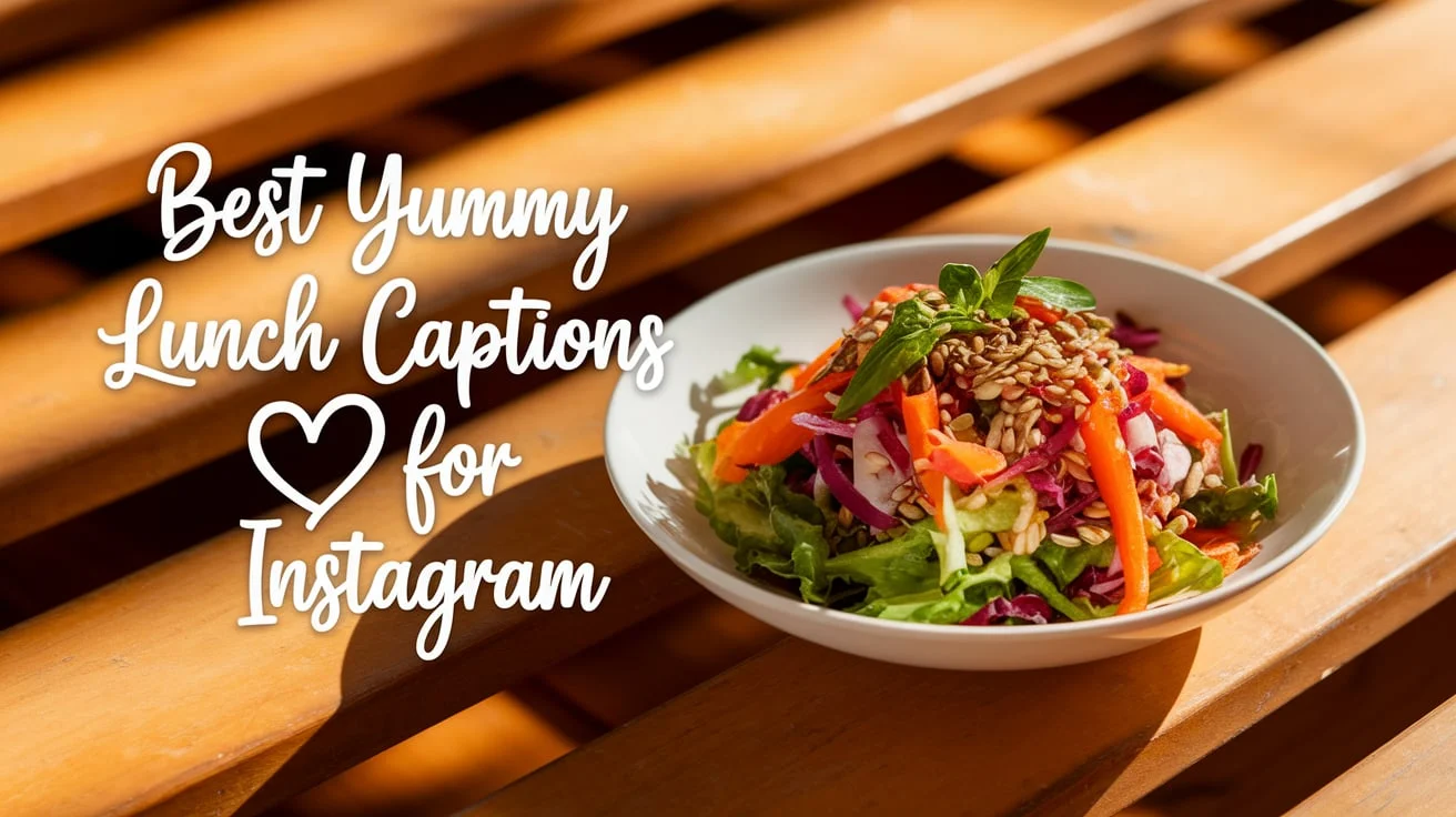 Best Yummy Lunch Captions for Instagram