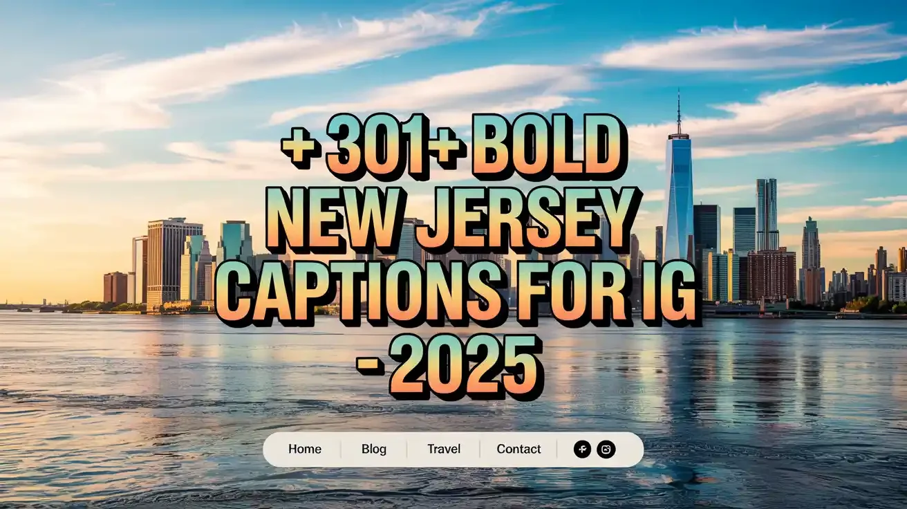 Bold New Jersey Captions