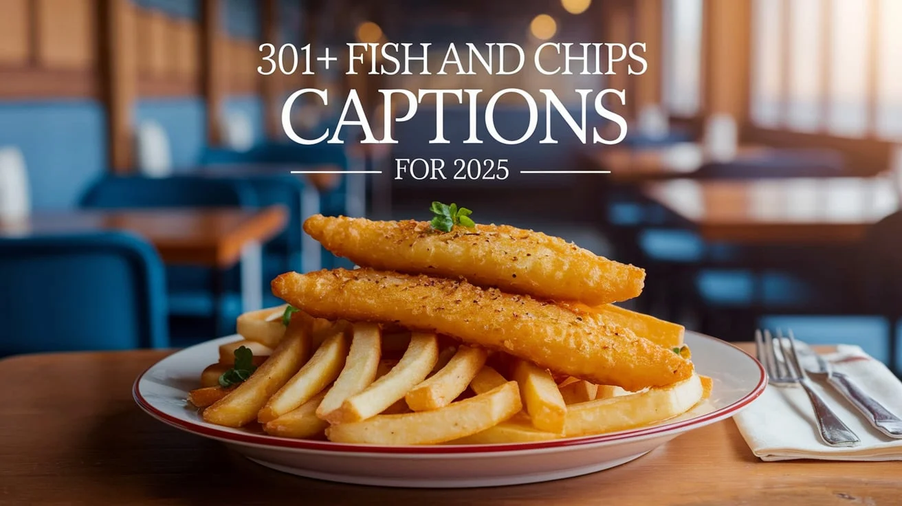 Fish and Chips Captions