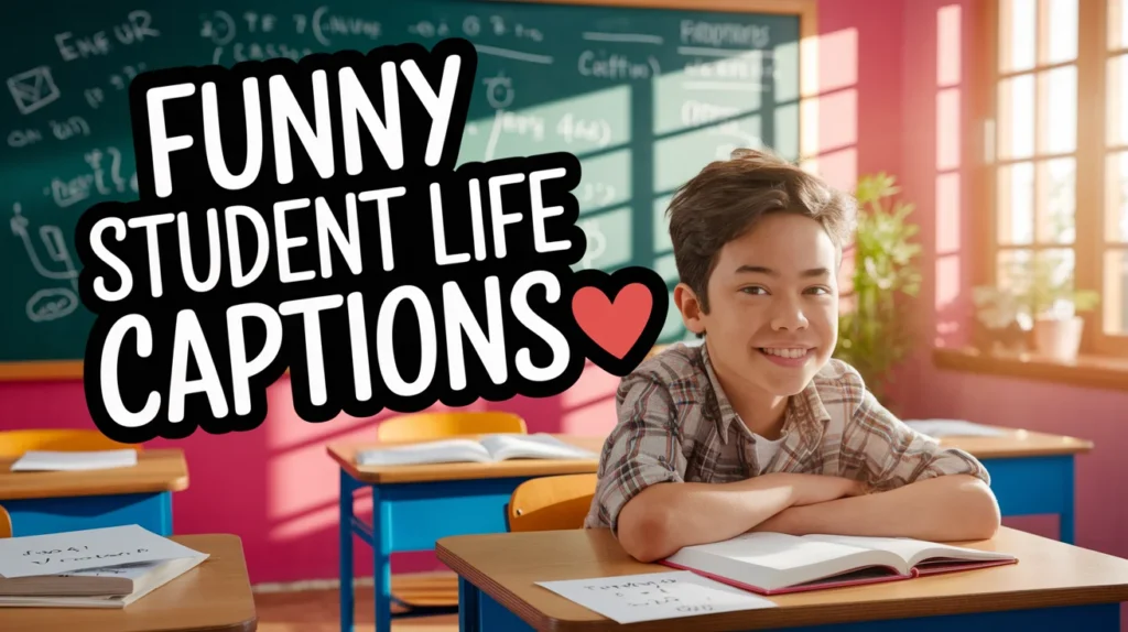 Funny Student Life Captions