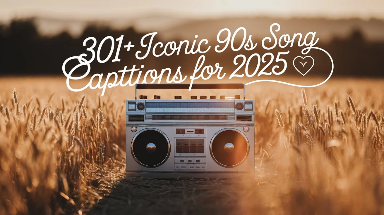 Iconic Song Captions