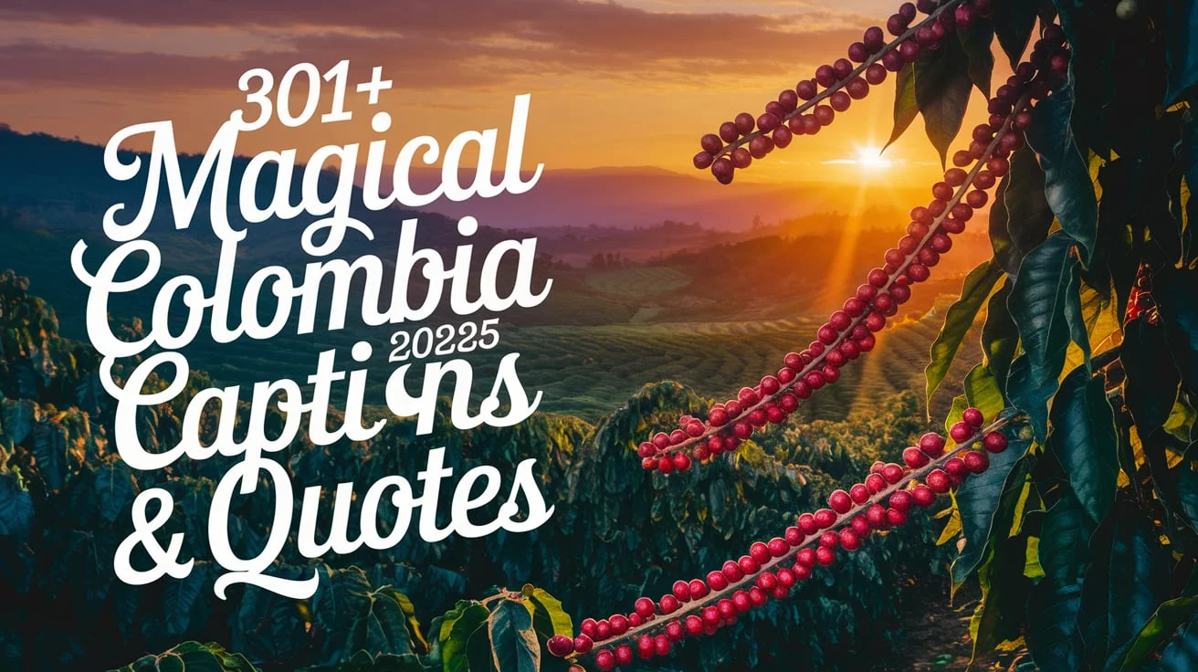 Magical Colombia Captions & Quotes