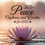 Peace Captions and Quotes
