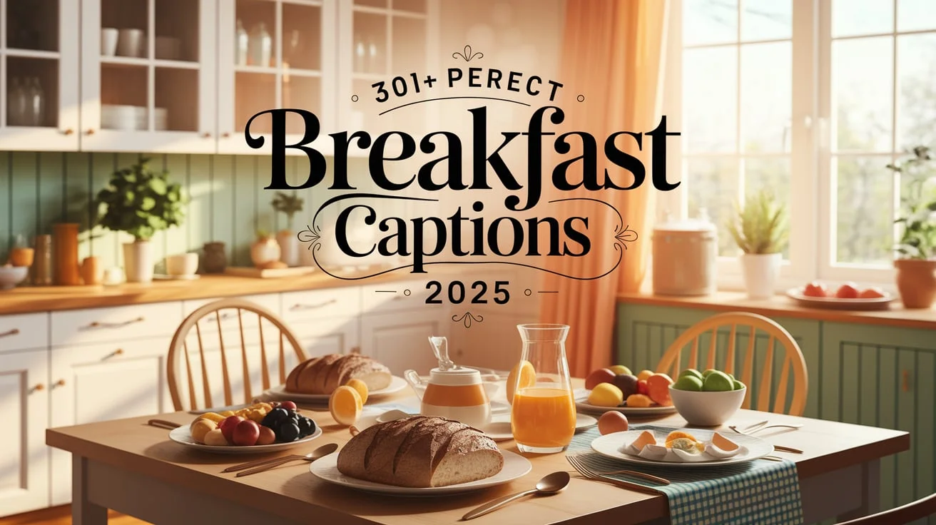 Perfect Breakfast Captions