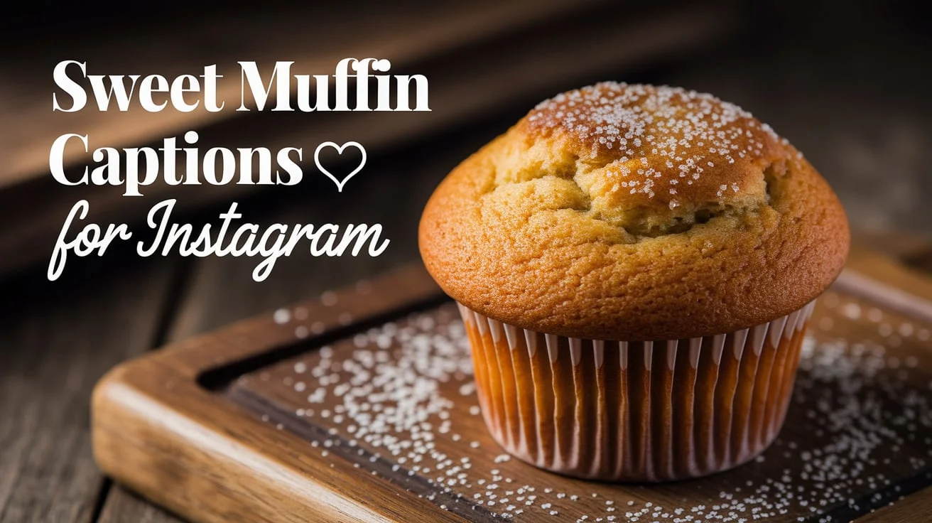 Sweet Muffin Captions for Instagram