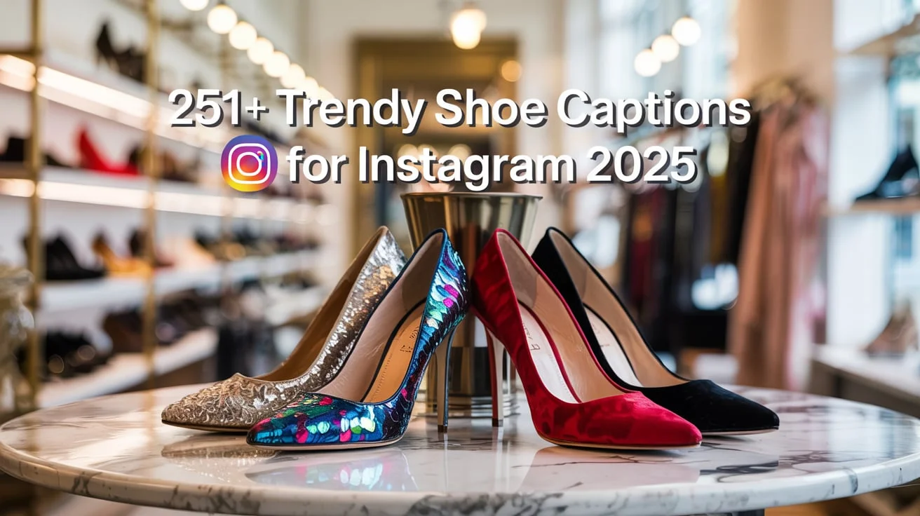 Shoe Captions For Instagram
