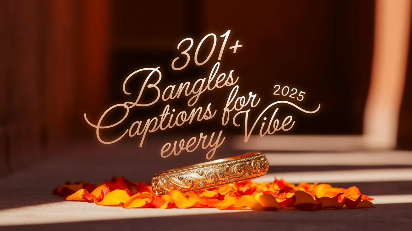 Bangles Captions for Every Vibe