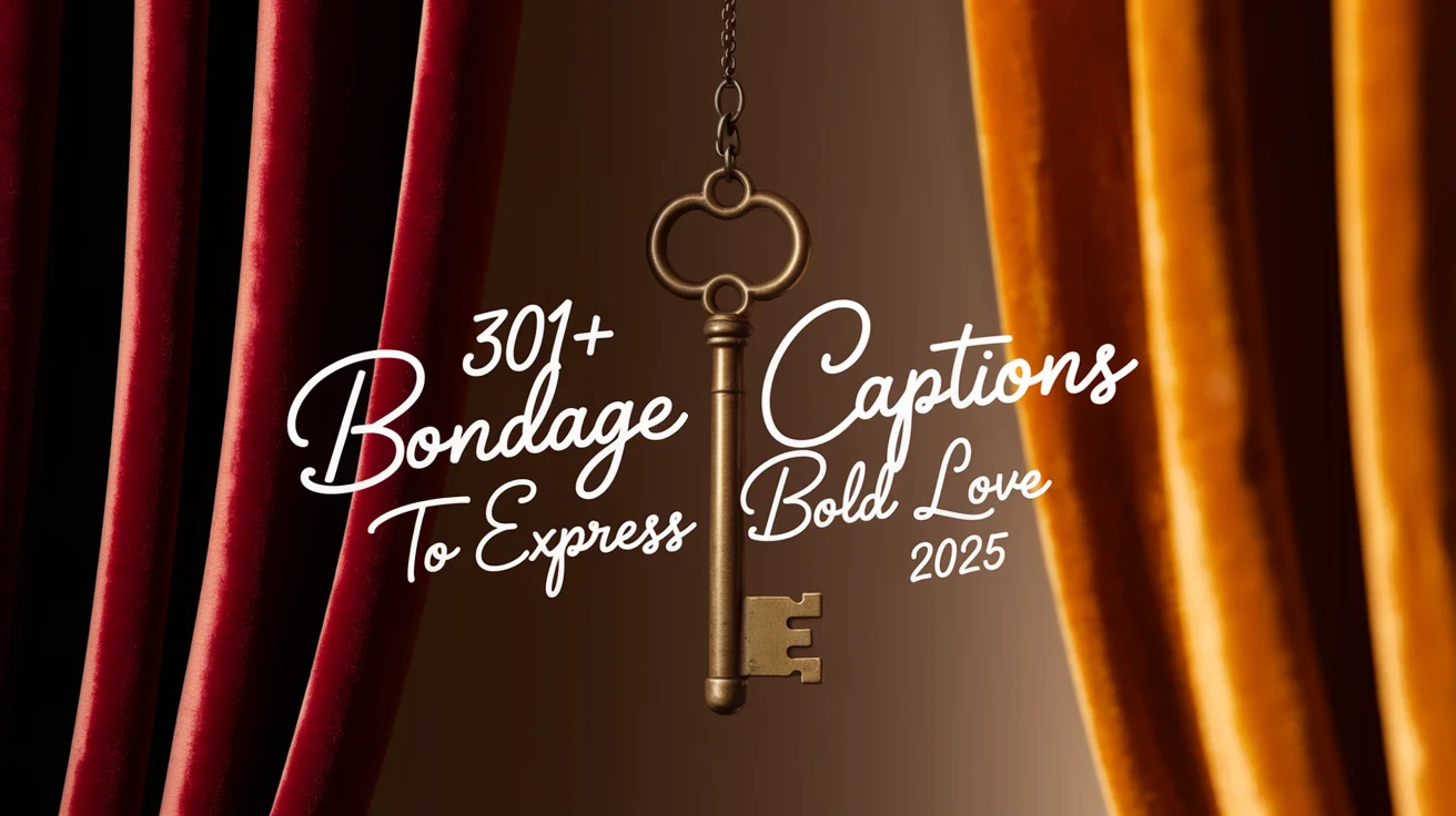 Bondage Captions To Express Bold Love