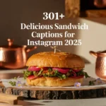 Delicious Sandwich Captions for Instagram