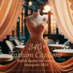 Fashion Captions Stylish Quotes for Instagram