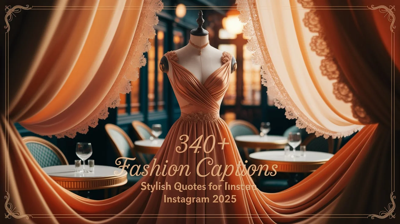 Fashion Captions Stylish Quotes for Instagram