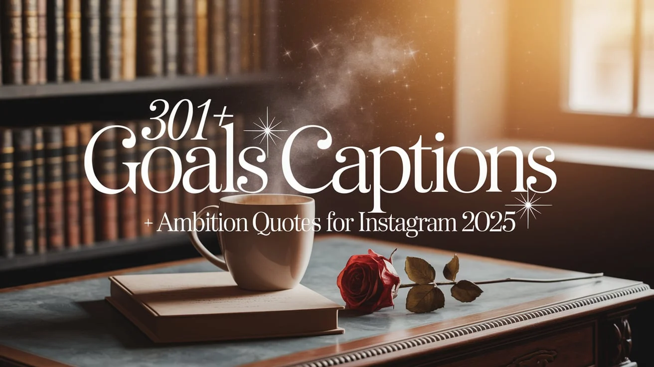 Goals Captions Ambition Quotes For Instagram