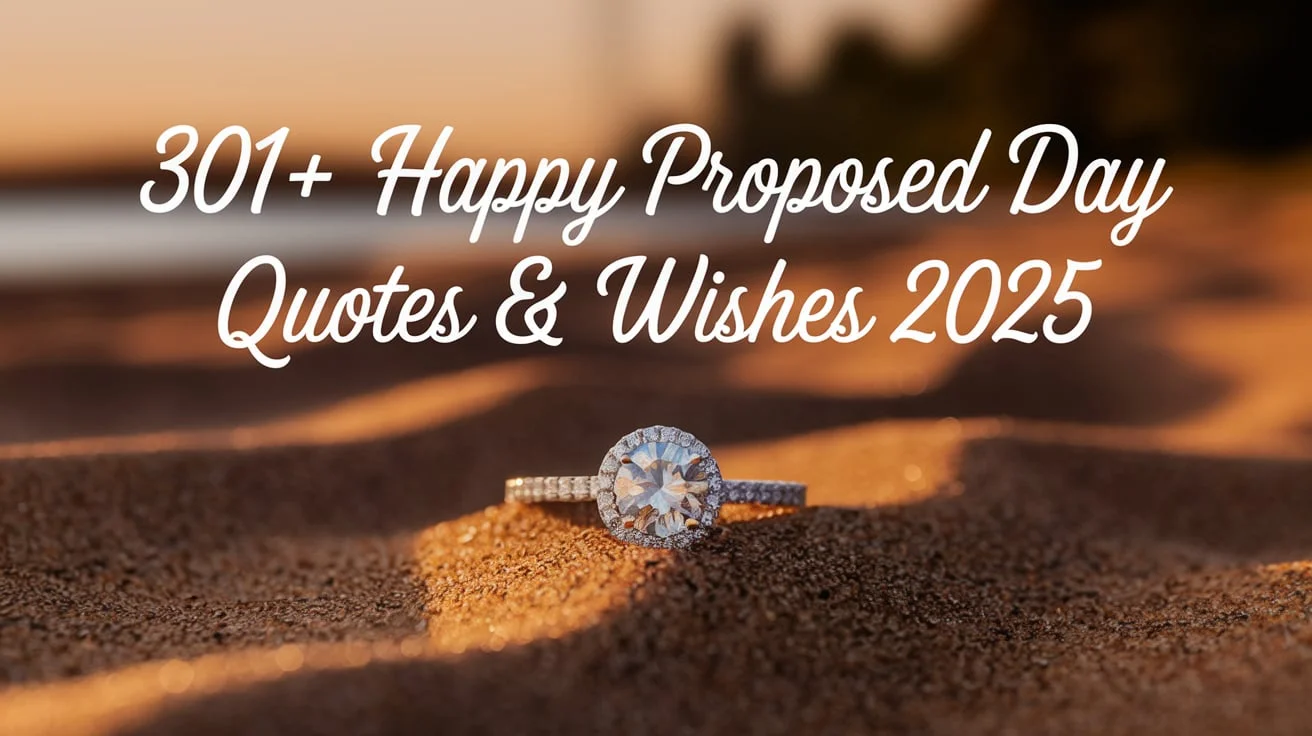 Happy Proposed Day Quotes & Wishes