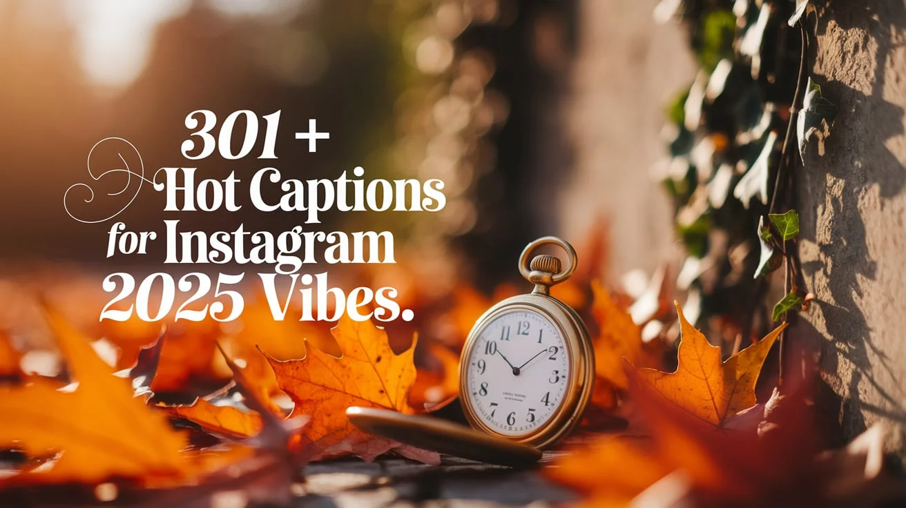 Hot Captions for Instagram Vibes