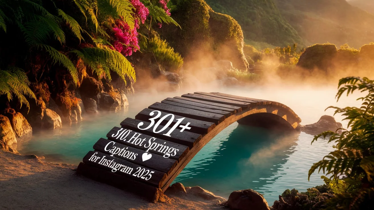 Hot Springs Captions For Instagram