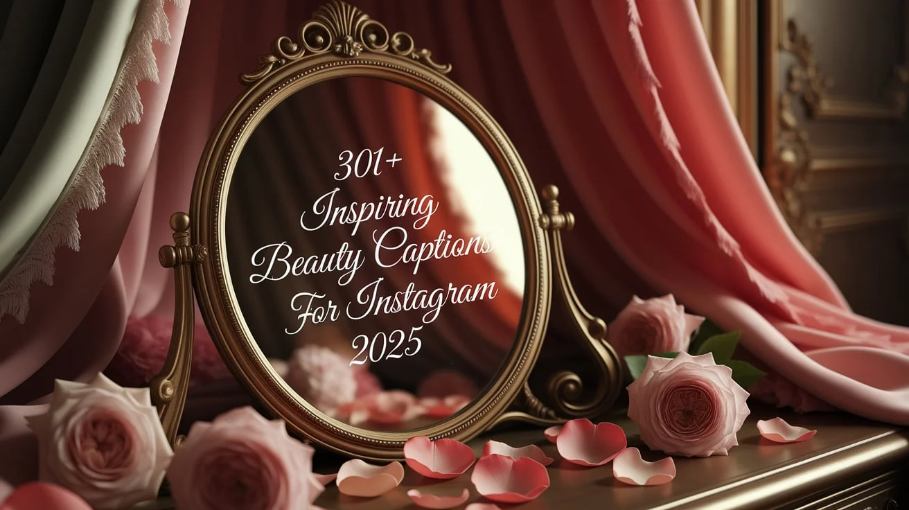 Inspiring Beauty Captions For Instagram