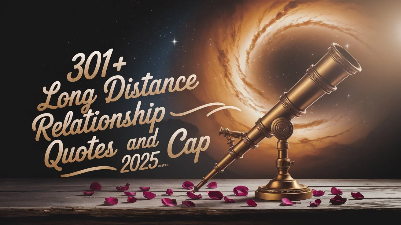 Long Distance Relationship Quotes and Captions
