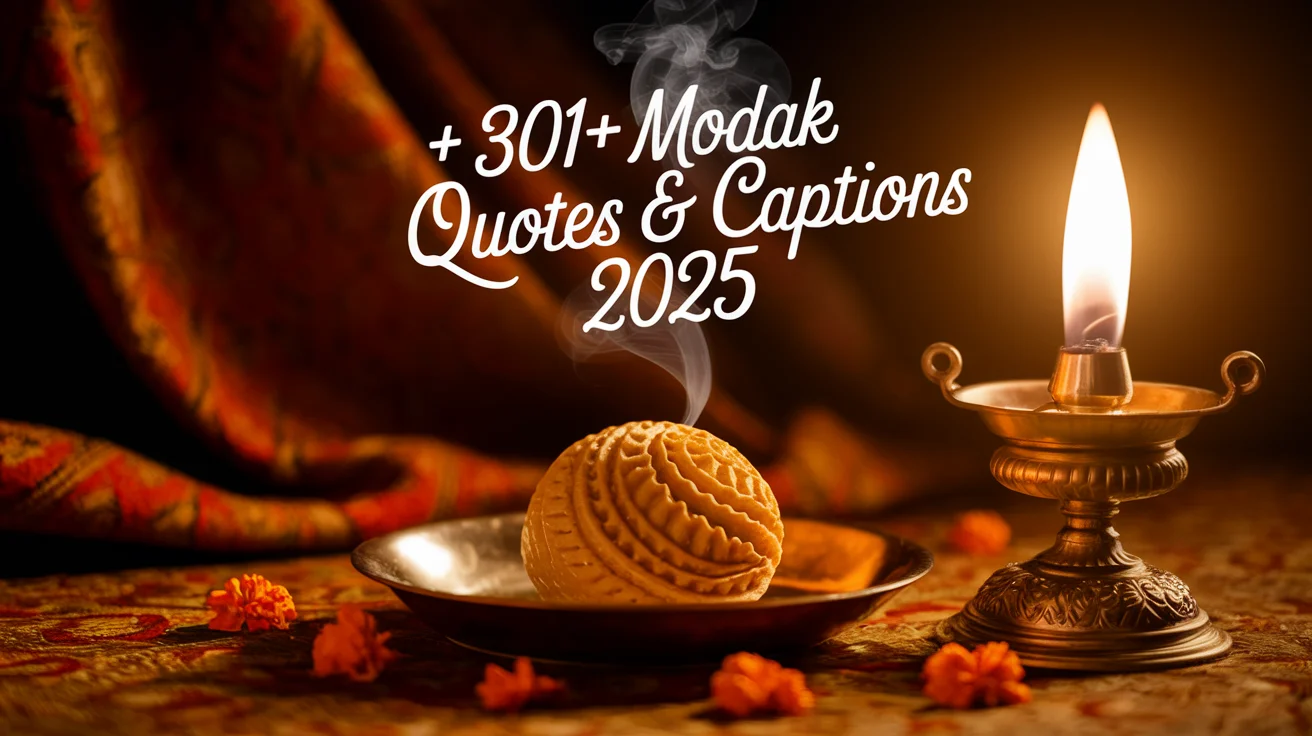 Modak Quotes & Captions