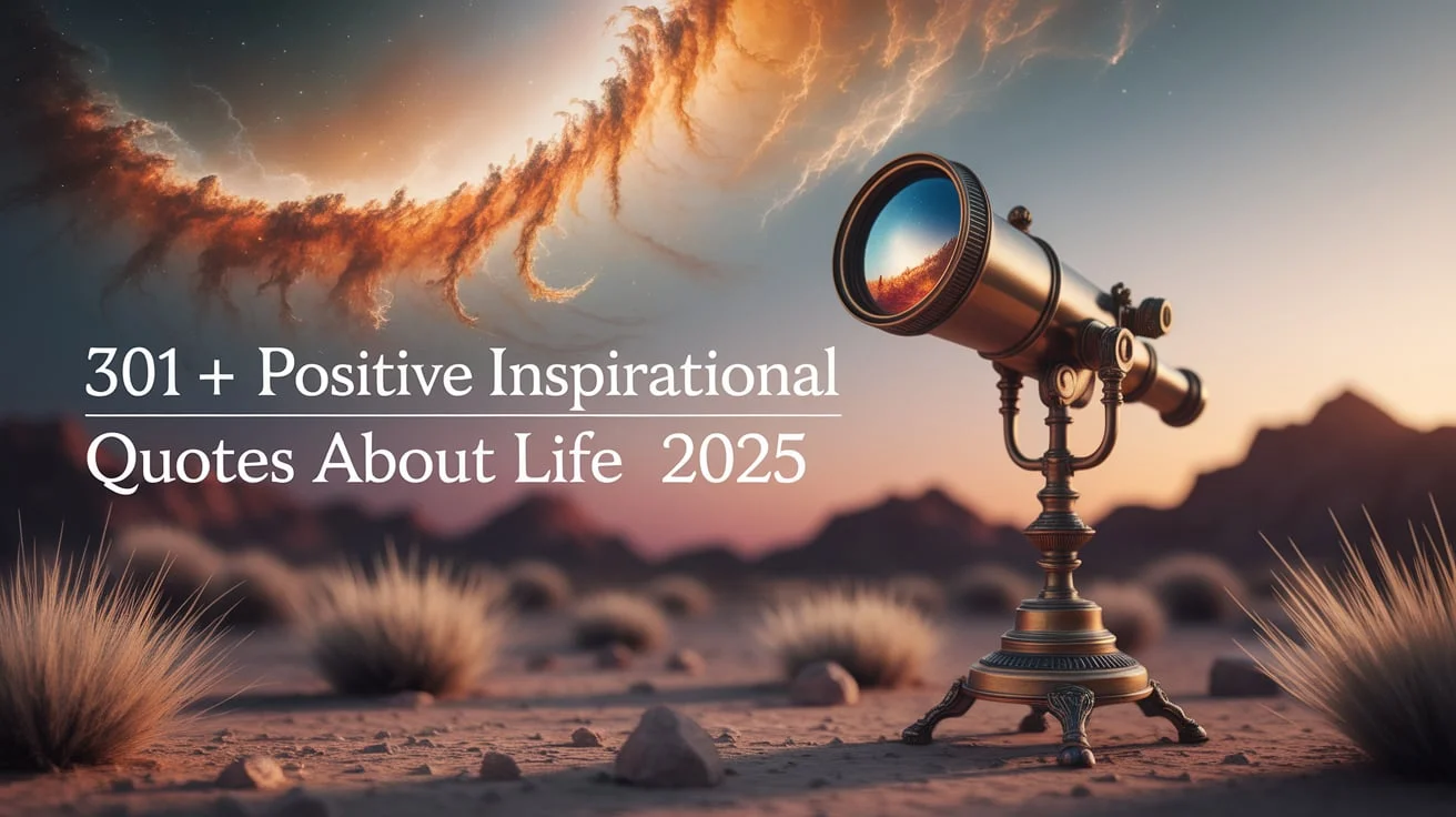 Positive Inspirational Quotes about Life