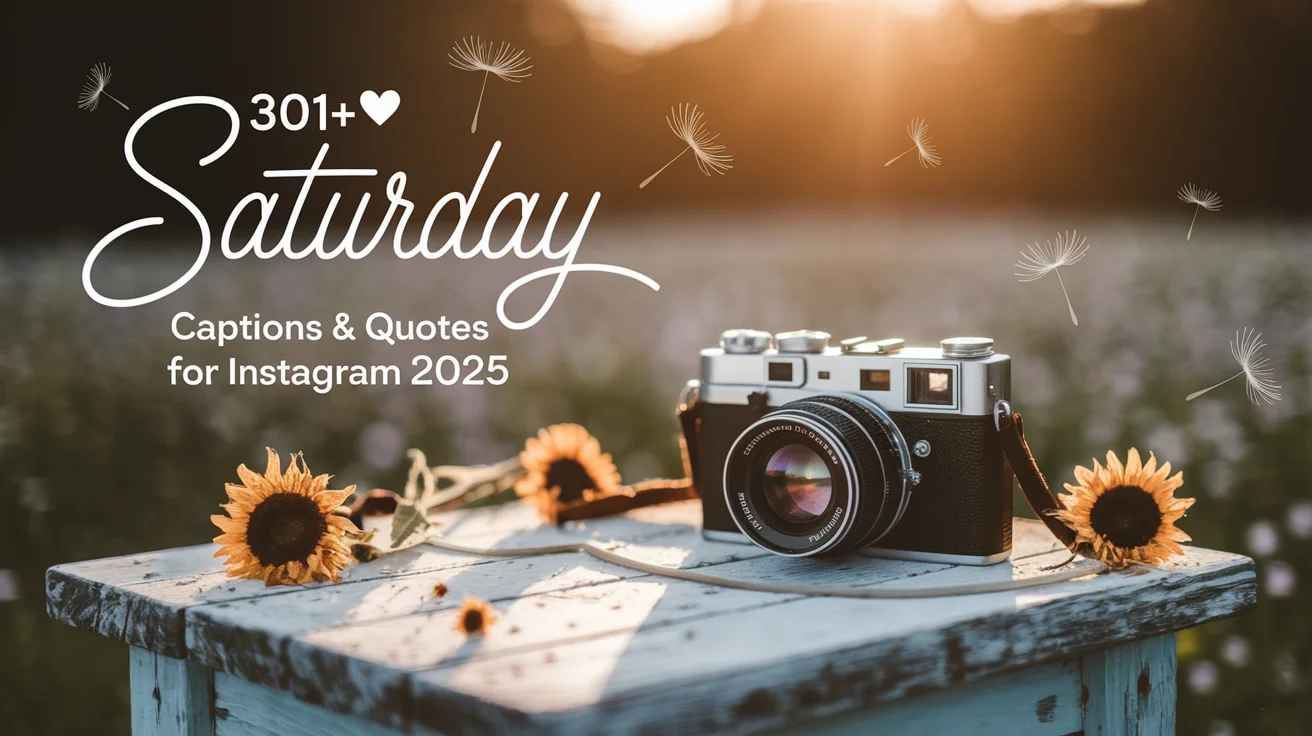 Saturday Captions & Quotes for Instagram