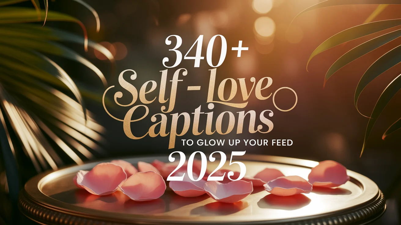 Self-Love Captions To Glow Up Your Feed