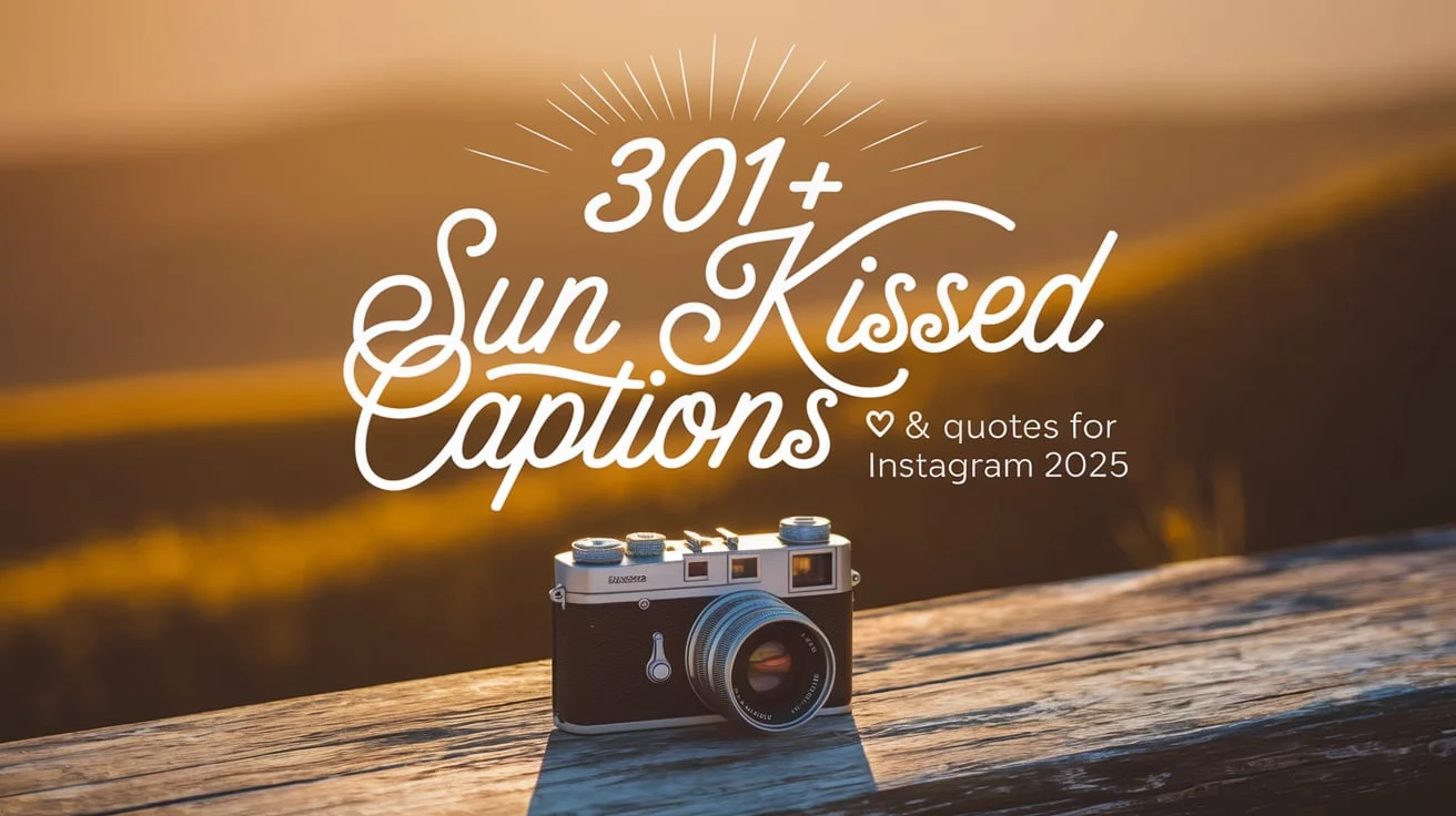 Sun Kissed Captions & Quotes for Instagram