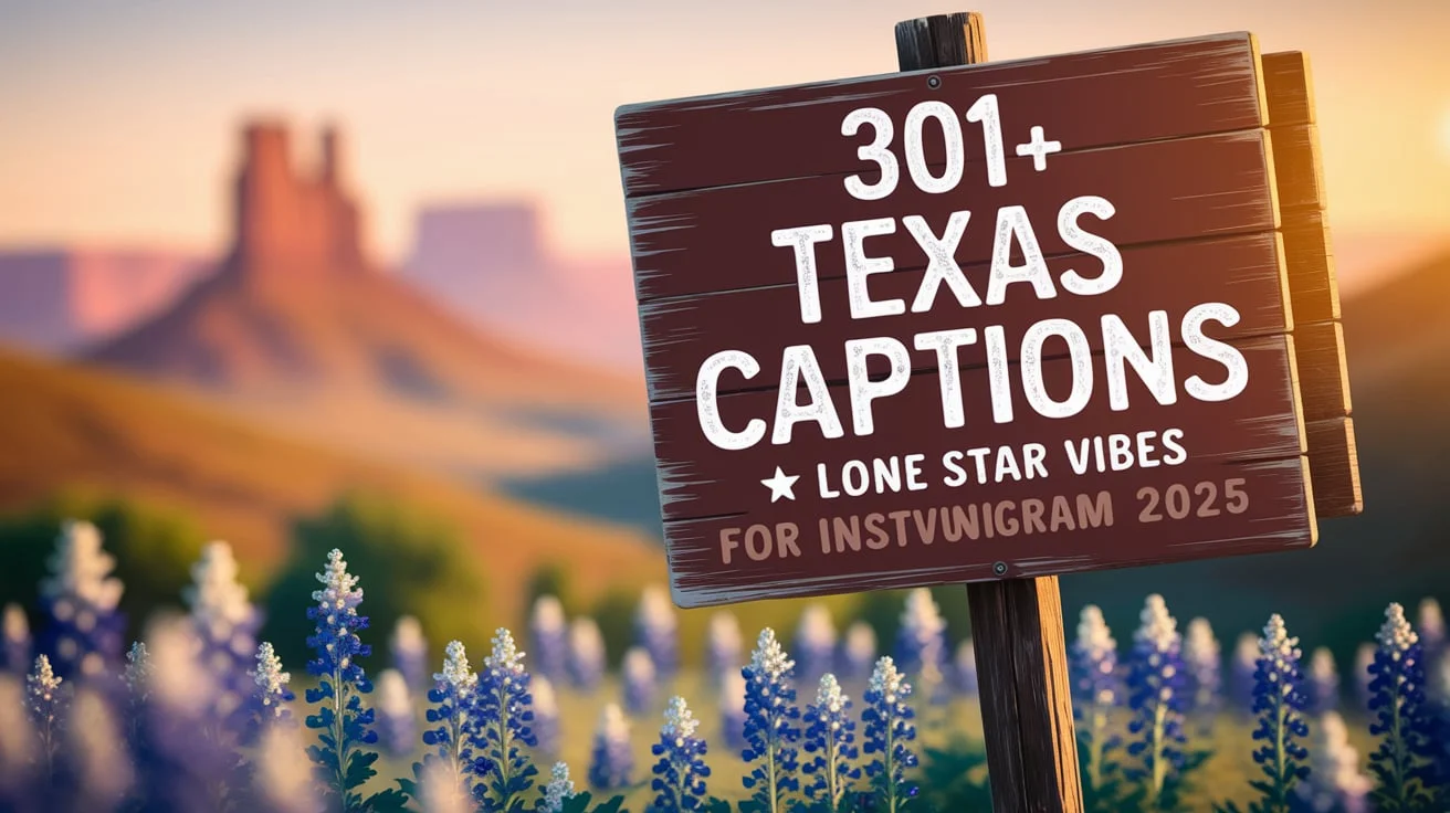 Texas Captions Lone Star Vibes for Instagram
