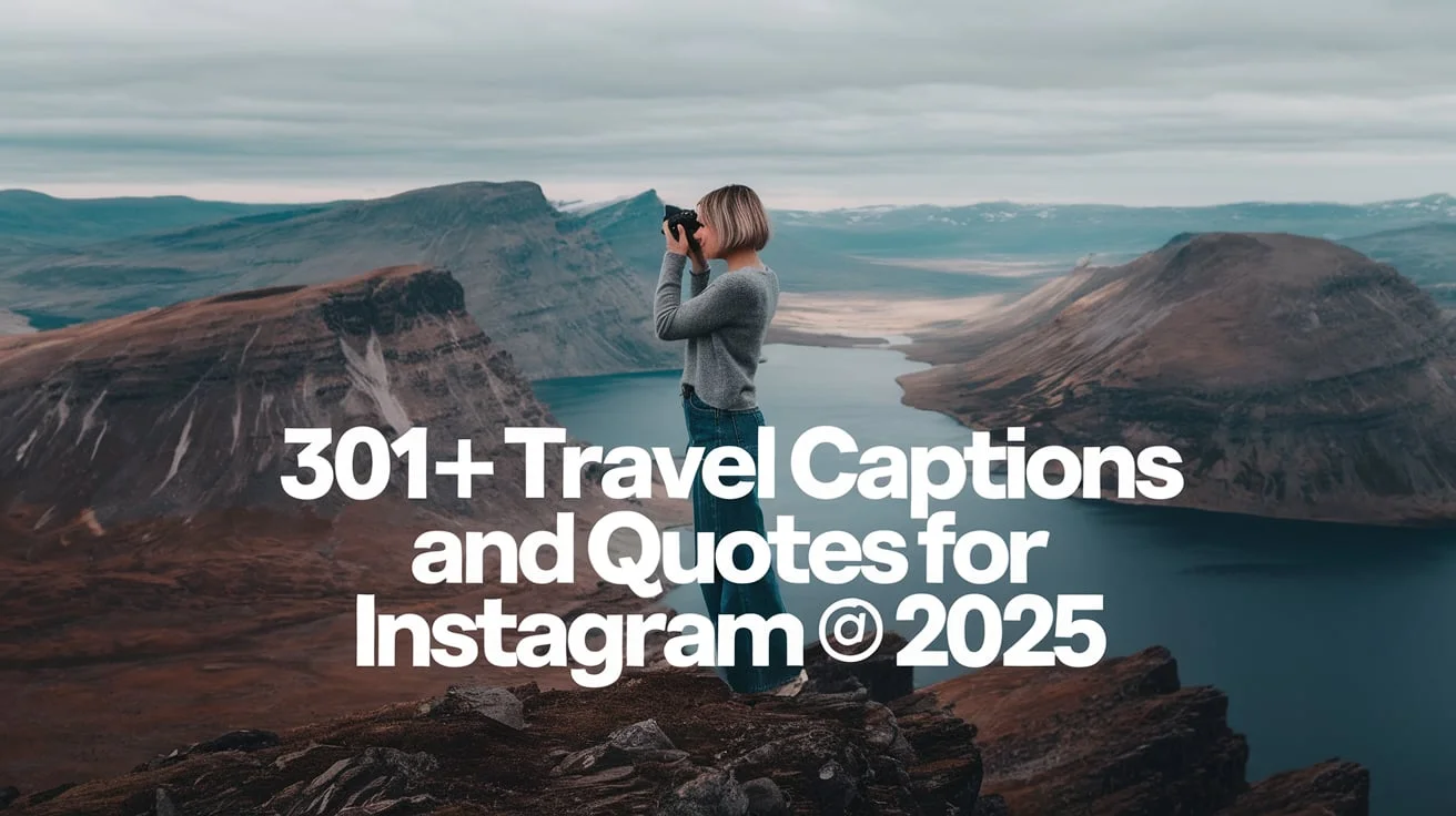 Travel Captions And Quotes For Instagram