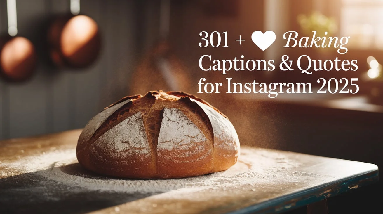 Baking Captions & Quotes For Instagram