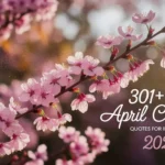 Best April Captions Quotes For Instagram