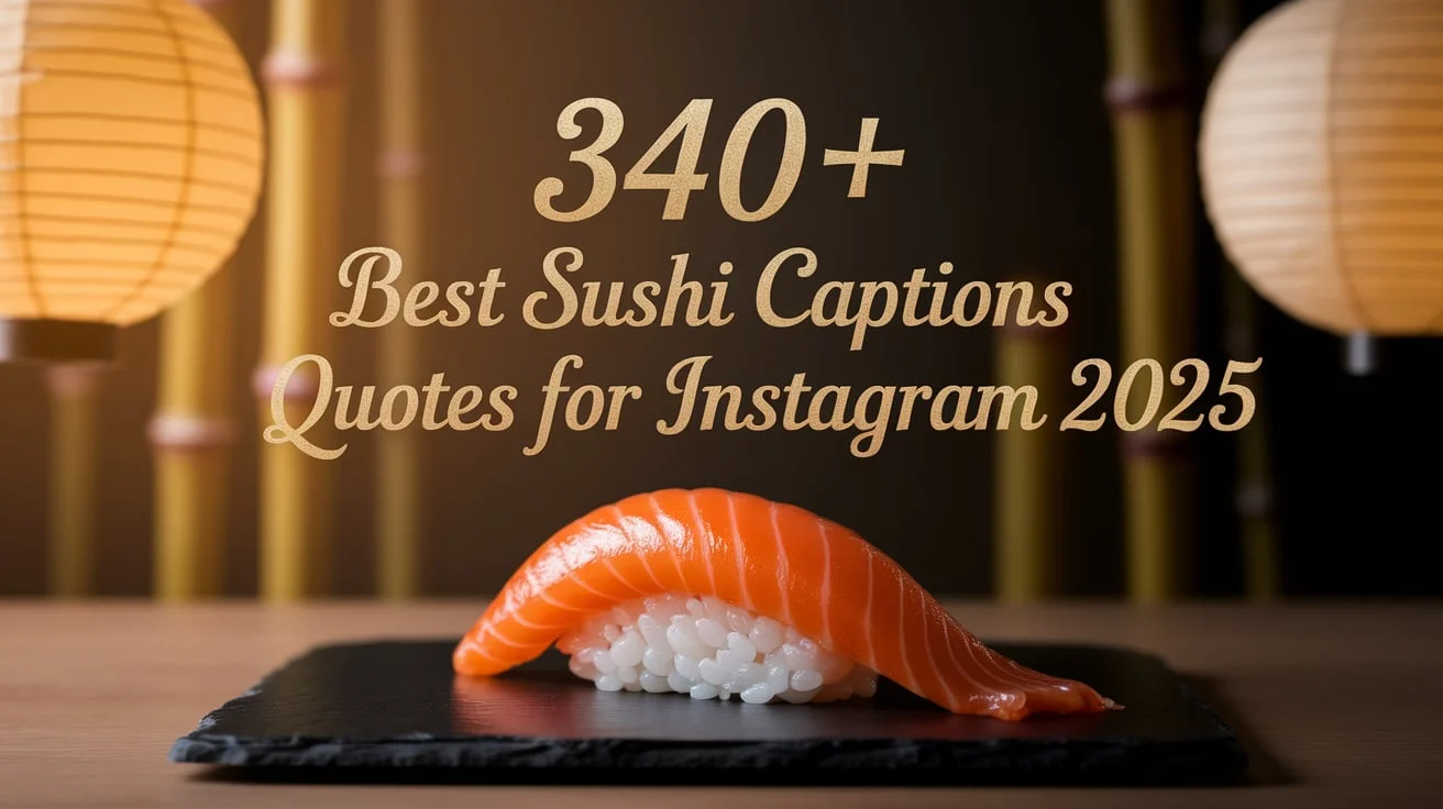 Best Sushi Captions And Quotes For Instagram