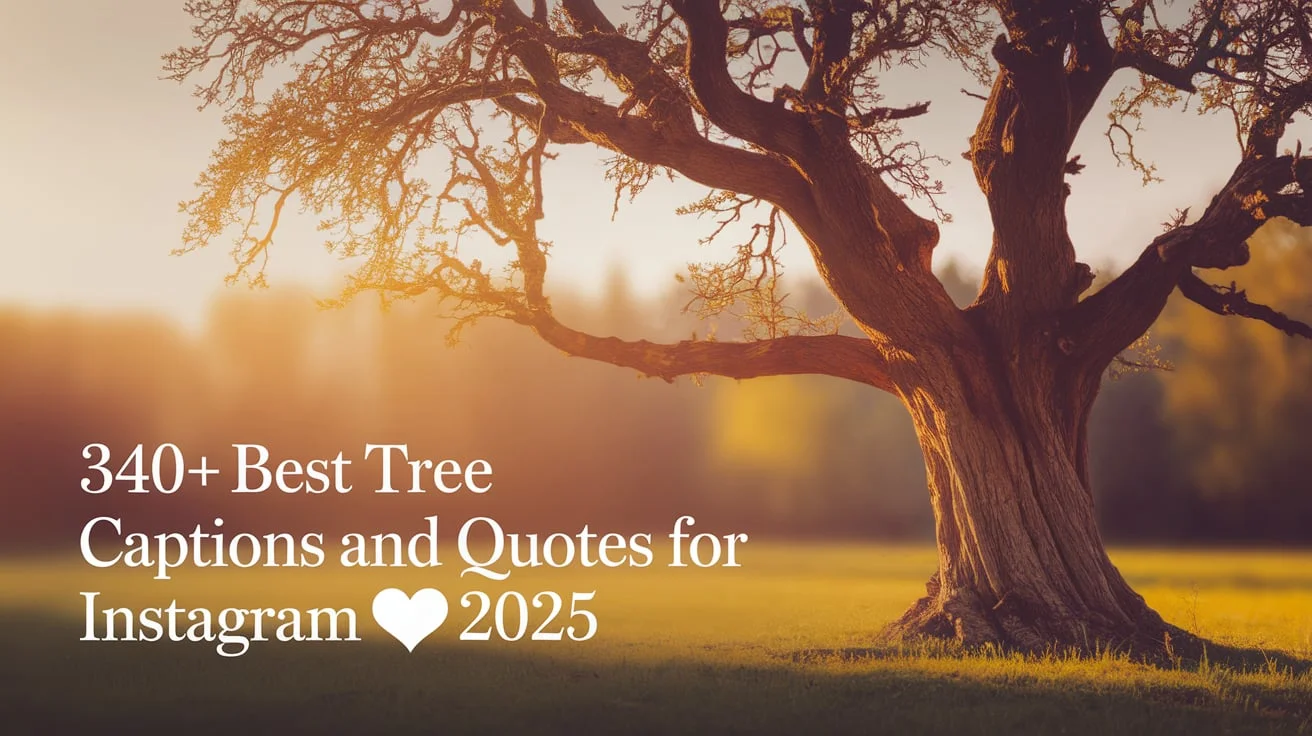 Best Tree Captions And Quotes For Instagram
