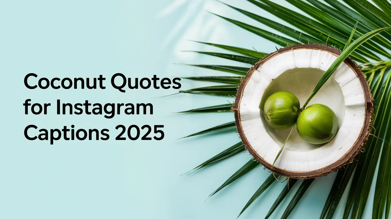 Coconut Quotes for Instagram