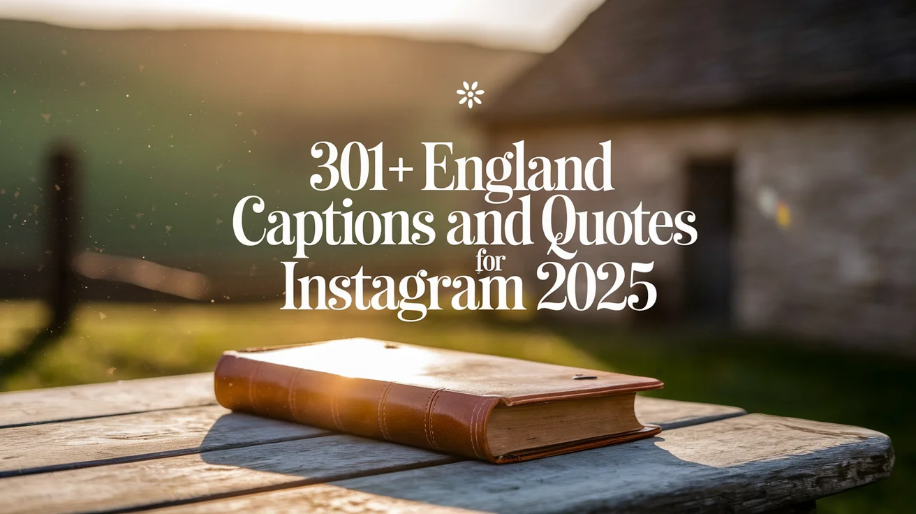 England Captions And Quotes For Instagram