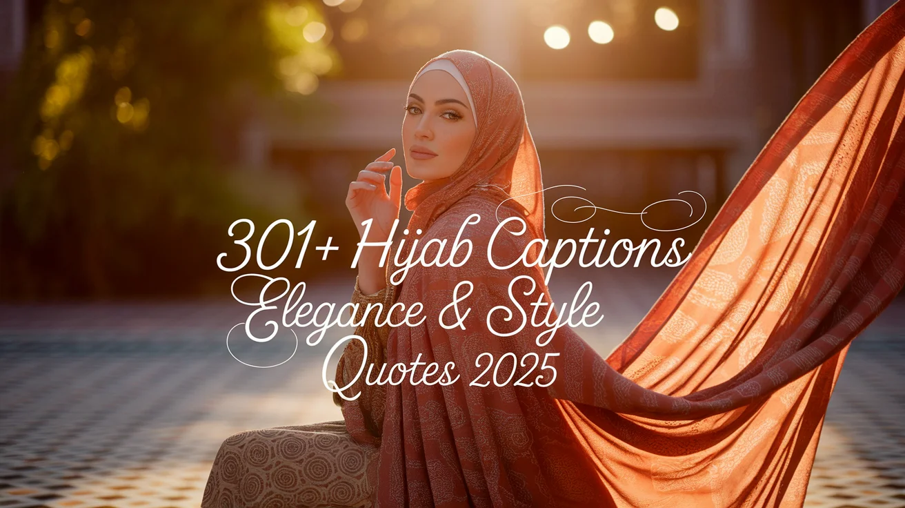 Hijab Captions Elegance & Style Quotes