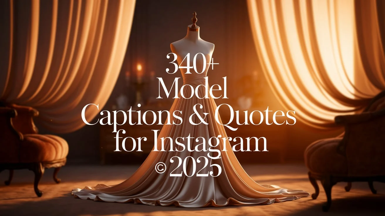 Model Captions & Quotes for Instagram