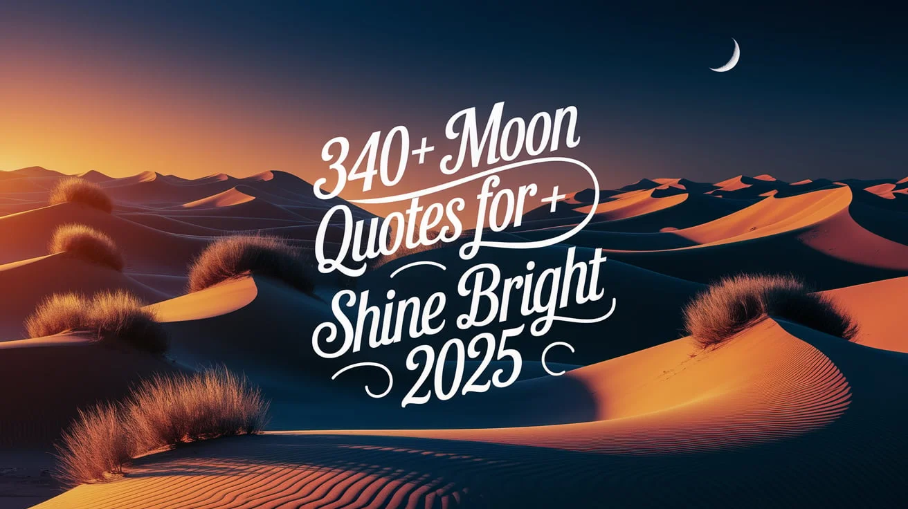 Moon Quotes for Instagram Shine Bright