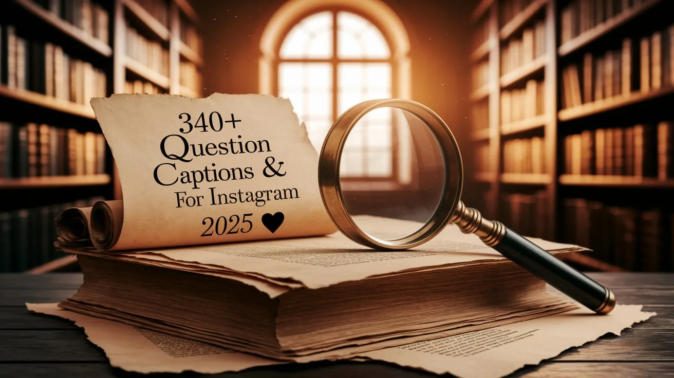 Question Captions & Quotes For Instagram