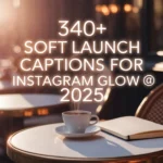Soft Launch Captions For Instagram Glow